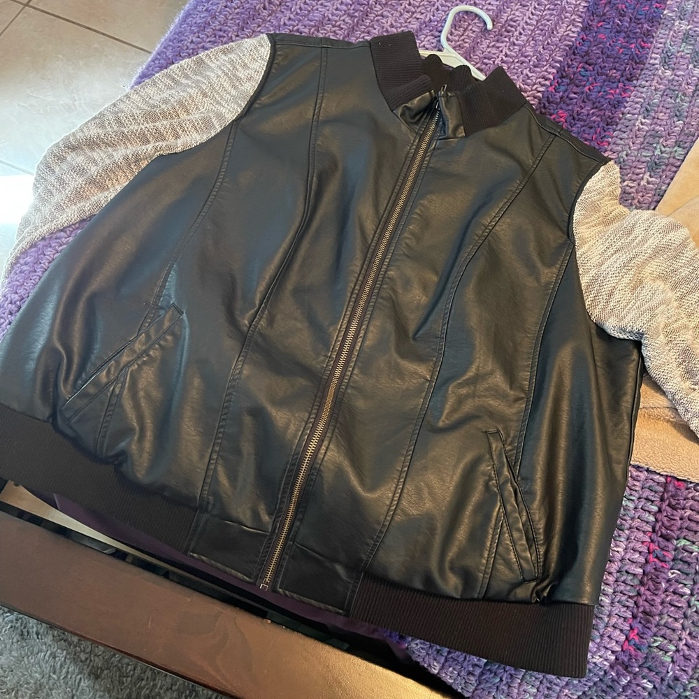 Torrid leather jacket